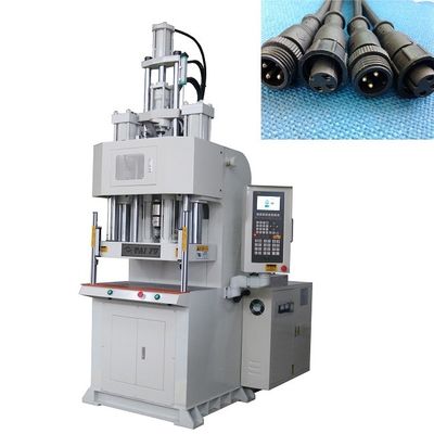 C-Type 55 Ton Vertical Plastic Injection Molding Machine Making Connector (مصدر صناعة الجهاز الرأسي للدفع بالبلاستيك)